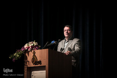 رضا رحمانی، وزیر صنعت، معدن و تجارت در نشست روسای دانشگاه‌های سراسر کشور