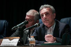 محمود نیلی احمدآبادی، رییس دانشگاه تهران در نشست روسای دانشگاه‌های سراسر کشور