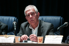 مسعود برومند، معاون پژوهش و فناوری وزیر علوم، تحقیقات و فناوری در نشست روسای دانشگاه‌های سراسر کشور