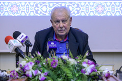 صلاح الزواوی، سفیر فلسطین در تهران در نشست بررسی ابعاد «معامله قرن»