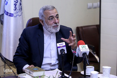 حسین شیخ الاسلام، مشاور امور بین‌الملل مجمع تقریب مذاهب اسلامی در نشست بررسی ابعاد «معامله قرن»