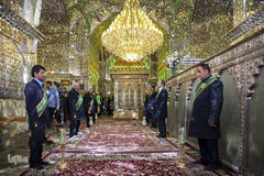 آیین غبارروبی حرم حضرت شاهچراغ (ع)