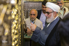 آیین غبارروبی حرم حضرت شاهچراغ (ع)