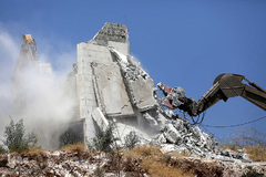 تخریب منازل فلسطینیان در حومه قدس اشغالی