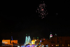 حرم کریمه اهل بیت(ع) در شب عید غدیر