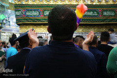 حرم کریمه اهل بیت(ع) در شب عید غدیر