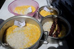 اطعام غدیری خیریه متوسلین به امام رضا(ع) بین ۴ هزار نیازمند تهرانی