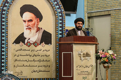 حجت‌الاسلام والمسلمین سیدناصرالدین نوری‌زاده، رئیس مرکز رسیدگی به امور مساجد در هفدمین اجلاس روز جهانی مسجد
