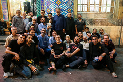 برپایی خیمه ی عزای حسینیه کربلای های تهران