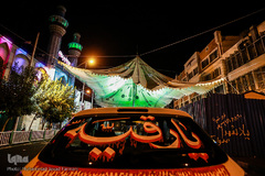 برپایی خیمه ی عزای حسینیه کربلای های تهران