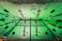 برپایی خیمه ی عزای حسینیه کربلای های تهران