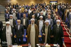 تودیع حجت‌الاسلام محمدحسن اختری، دبیر کل سابق و معارفه رضا رمضانی، دبیرکل جدید مجمع جهانی اهل بیت