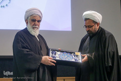 تودیع حجت‌الاسلام محمدحسن اختری، دبیر کل سابق و معارفه رضا رمضانی، دبیرکل جدید مجمع جهانی اهل بیت