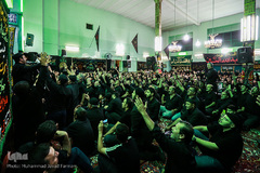 آیین سنتی طشت گذاری اردبیلی ها مسجد حاج مجید