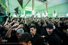 آیین سنتی طشت گذاری اردبیلی ها مسجد حاج مجید