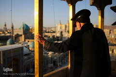 آیین سنتی «صلا» در حرم مطهر رضوی