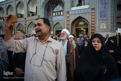 آیین سنتی «صلا» در حرم مطهر رضوی