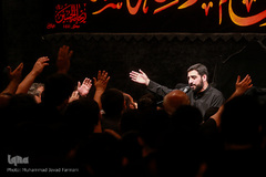 مراسم عزاداری اباعبدالله الحسین (ع) در محله باغ فیض