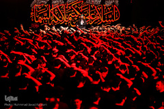 مراسم عزاداری اباعبدالله الحسین (ع) در محله باغ فیض