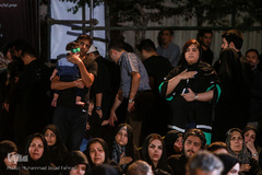 مراسم عزاداری اباعبدالله الحسین (ع) در محله باغ فیض