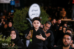 مراسم عزاداری اباعبدالله الحسین (ع) در محله باغ فیض