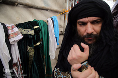 اجرای مراسم تعزیه خوانی در بازار تهران