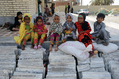 مراسم شیرخوارگان حسینی در منطقه محروم زهکلوت