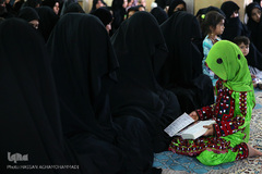 مراسم شیرخوارگان حسینی در منطقه محروم زهکلوت