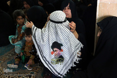 مراسم شیرخوارگان حسینی در منطقه محروم زهکلوت