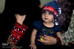 مراسم شیرخوارگان حسینی در منطقه محروم زهکلوت