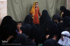 مراسم شیرخوارگان حسینی در منطقه محروم زهکلوت