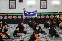 تجمع نوجوانان عاشورایی در حرم حضرت عبدالعظیم حسنی(ع)