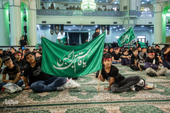 تجمع نوجوانان عاشورایی در حرم حضرت عبدالعظیم حسنی(ع)