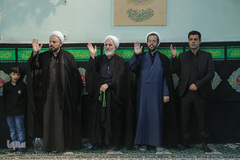 تجمع نوجوانان عاشورایی در حرم حضرت عبدالعظیم حسنی(ع)