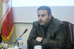 سیدمحمد جواد شوشتری، رئیس سازمان قرآنی دانشگاهیان کشور در مراسم رونمایی از کتاب «خون خدا»