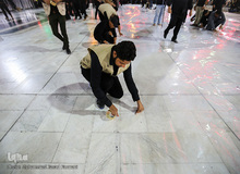 مفروش شدن بین الحرمین به فرش قرمز