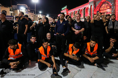 مفروش شدن بین الحرمین به فرش قرمز