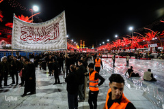 مفروش شدن بین الحرمین به فرش قرمز