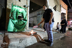 مراسم نمادین سینی حضرت قاسم(ع) در اهواز