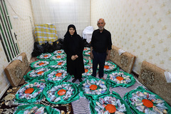 مراسم نمادین سینی حضرت قاسم(ع) در اهواز