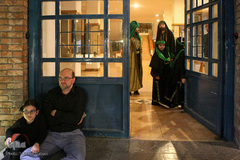 مراسم تعزیه خوانی در خانه هنرمندان تهران