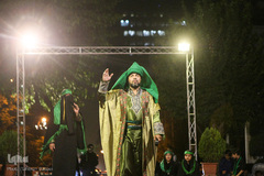 مراسم تعزیه خوانی در خانه هنرمندان تهران