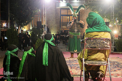 مراسم تعزیه خوانی در خانه هنرمندان تهران