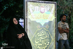 مراسم تعزیه خوانی در خانه هنرمندان تهران