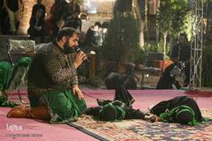 مراسم تعزیه خوانی در خانه هنرمندان تهران
