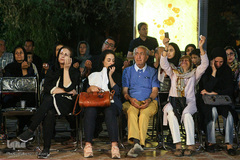 مراسم تعزیه خوانی در خانه هنرمندان تهران