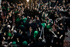 آیین سنتی مشق شمشیر در مشهد