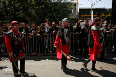 مراسم عزاداری تاسوعا حسینی در حرم مطهر رضوی