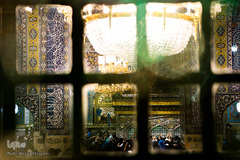 مراسم خطبه‌خوانی شب عاشورا در حرم مطهر رضوی