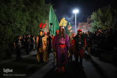 عزدارای خرمشهری‌ها در شب عاشورا